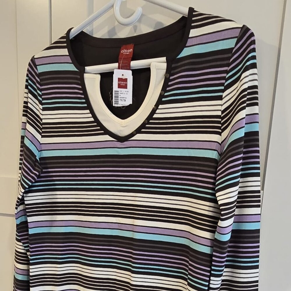 Olsen long sleeve t-shirt, size 6 (EU38) NWT - Picture 4 of 7